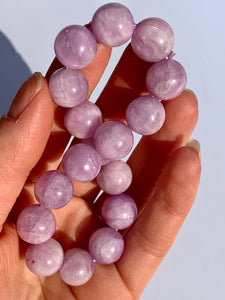 Kunzite Bracelet - Dragon Mama Crystals 