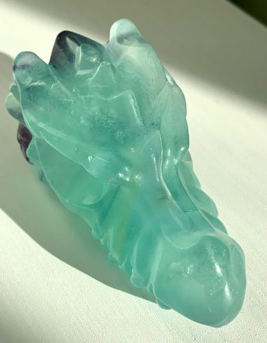 Fluorite | ‘Arcturian’ Dragon - Dragon Mama Crystals 