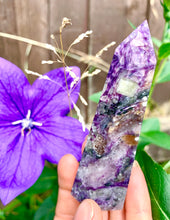 Load image into Gallery viewer, Charoite Crystal Towers Russia - Dragon Mama Crystals 