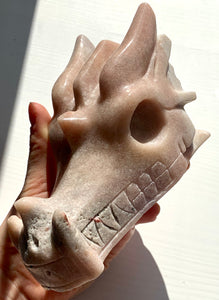 Pink Amethyst | Celestial Rose Pink Dragon - Dragon Mama Crystals 