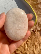 Load image into Gallery viewer, Morganite Peach With Rainbows Rare Palm Stone - Dragon Mama Crystals 
