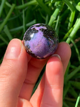 Load image into Gallery viewer, Rare Small Charoite Spheres Russia - Dragon Mama Crystals 