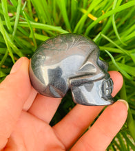 Load image into Gallery viewer, Hematite Skull Genuine - Dragon Mama Crystals 