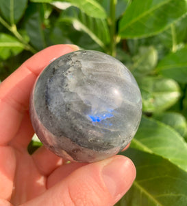 Labradorite High Grade - Purple, Orange, Blue 4 - Dragon Mama Crystals 