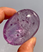 Load image into Gallery viewer, Amethyst PalmStone with Rainbow - Dragon Mama Crystals 