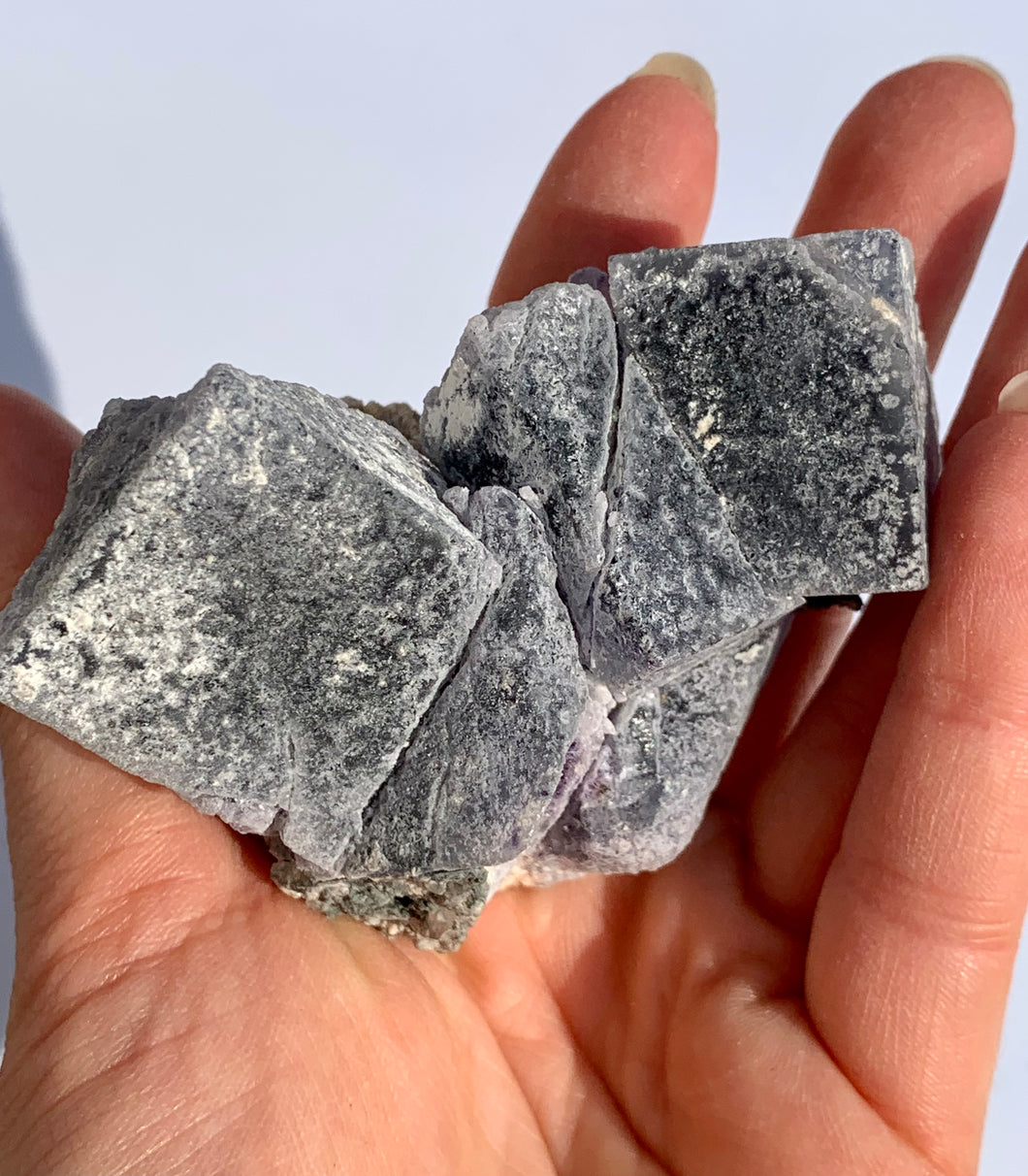 Fluorite Cubic Raw - Dragon Mama Crystals 