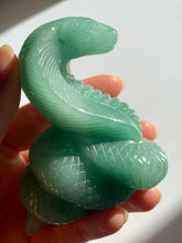 Load image into Gallery viewer, Green Aventurine Snake - Dragon Mama Crystals 