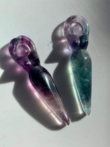 Jelly Fluorite Womb Goddess - Dragon Mama Crystals 