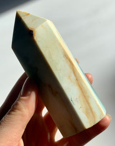 Carribean calcite Tower - Dragon Mama Crystals 