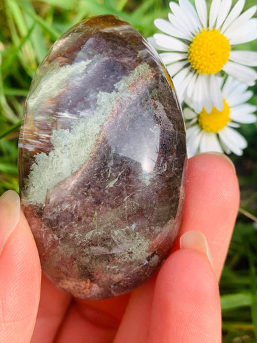 Lodolite Lens Brazil 08 - Dragon Mama Crystals 