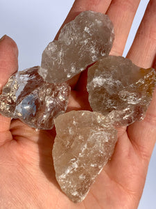 Smokey Quartz Raw - Dragon Mama Crystals 