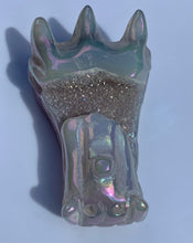 Load image into Gallery viewer, Rainbow Aura Agate Baby Dragon - Dragon Mama Crystals 