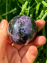 Load image into Gallery viewer, Rare Charoite Sphere Russia A Grade - Dragon Mama Crystals 