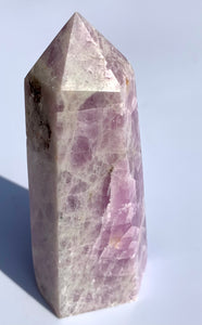 Kunzite Tower - Dragon Mama Crystals 