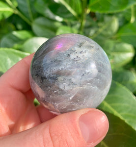 Labradorite High Grade - Purple, Orange, Blue 4 - Dragon Mama Crystals 