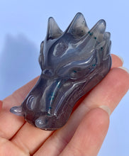 Load image into Gallery viewer, Warrior Black Agate Baby Dragon - Dragon Mama Crystals 