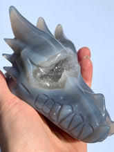 Load image into Gallery viewer, Agate Druzy Sirian Dragon - Dragon Mama Crystals 