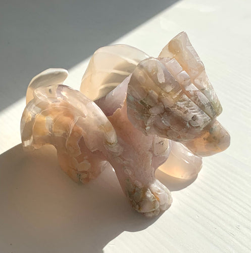 Flower Agate | Fae Dragon - Dragon Mama Crystals 