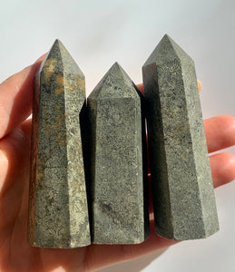 Pyrite Towers - Dragon Mama Crystals 