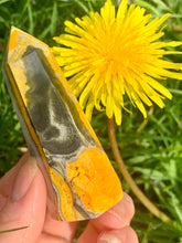 Load image into Gallery viewer, Bumble Bee Jasper Tower - Dragon Mama Crystals 