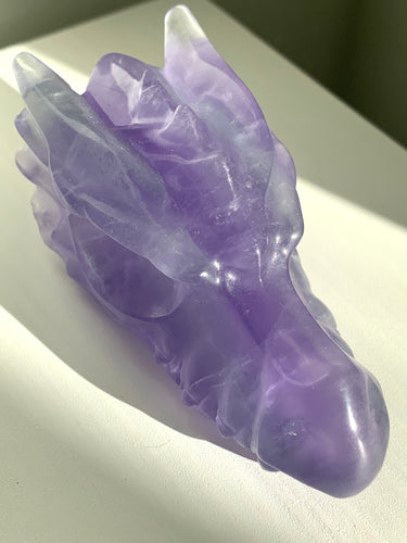 Purple Fluorite | ‘Violet Ray’ Dragon - Dragon Mama Crystals 