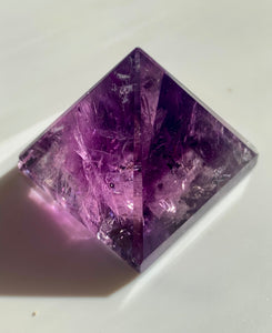 Baby Amethyst Pyramids - Dragon Mama Crystals 