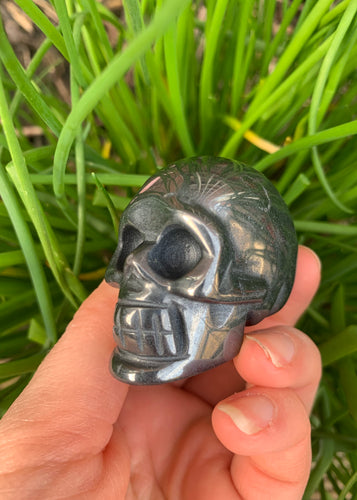 Hematite Skull Genuine - Dragon Mama Crystals 
