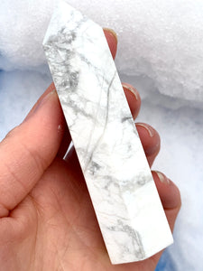 Howlite Towers - Dragon Mama Crystals 