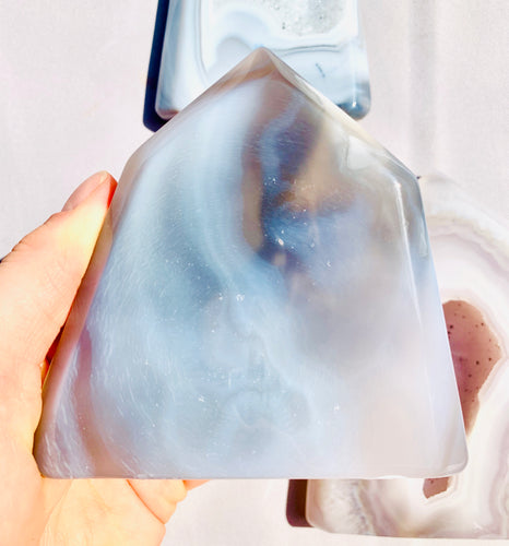Druzy Agate Crystal Tower 2 - Dragon Mama Crystals 
