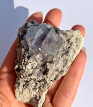 Load image into Gallery viewer, Fluorite on Matrix - Dragon Mama Crystals 