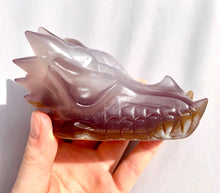 Load image into Gallery viewer, Agate Druzy | ‘Orion Time Traveller Alchemy’ Dragon - Dragon Mama Crystals 