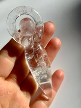 Load image into Gallery viewer, Clear Quartz Womb Goddess - Dragon Mama Crystals 