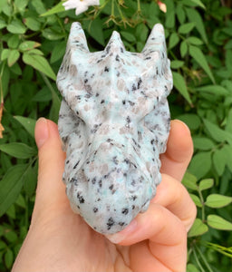 Kiwi Jasper | ‘Heart Chakra’ Dragon - Dragon Mama Crystals 