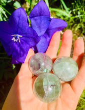 Load image into Gallery viewer, Fluorite Rainbow Crystal Mini Spheres - Dragon Mama Crystals 