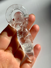 Load image into Gallery viewer, Clear Quartz Womb Goddess - Dragon Mama Crystals 