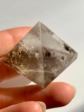 Load image into Gallery viewer, Lodolite Smokey Quartz Baby Pyramids - Dragon Mama Crystals 
