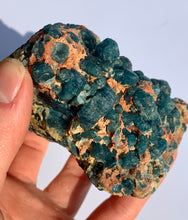 Load image into Gallery viewer, Apatite Raw On Matrix - Dragon Mama Crystals 