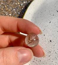 Load image into Gallery viewer, Rutile mini Sphere - Dragon Mama Crystals 
