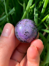 Load image into Gallery viewer, Rare Small Charoite Spheres Russia - Dragon Mama Crystals 
