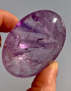 A grade Amethyst Palm + Rainbow - Dragon Mama Crystals 