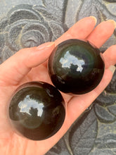 Load image into Gallery viewer, Rainbow Obsidian Large Spheres - Dragon Mama Crystals 