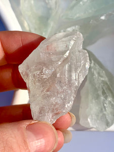 Prasiolite Raw - Dragon Mama Crystals 