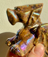 Load image into Gallery viewer, Aura Ocean Jasper | ‘Source Violet Ray’ Dragon - Dragon Mama Crystals 
