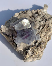 Load image into Gallery viewer, Fluorite on Matrix - Dragon Mama Crystals 