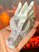 Load image into Gallery viewer, Lepidolite + Pink Tourmaline | &#39;Royal Divine Goddess Rose Pink&#39; Dragon - Dragon Mama Crystals 
