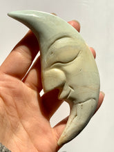 Load image into Gallery viewer, Amazonite Jade Moon - Dragon Mama Crystals 