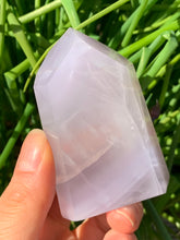 Load image into Gallery viewer, Lavender Yttrium Fluorite Tower - Dragon Mama Crystals 
