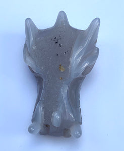 Sky Agate Baby Dragon - Dragon Mama Crystals 