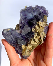 Load image into Gallery viewer, Fluorite + Muscovite Mica Raw - Dragon Mama Crystals 