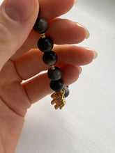 Load image into Gallery viewer, Gold Obsidian Handmade Elephant bracelet. - Dragon Mama Crystals 